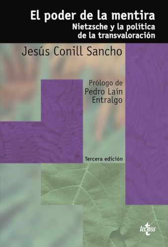 Portada del libro de El poder de la mentira. NIETZSCHE Y LA POLÍTICA DE LA TRANSVALORACIÓN