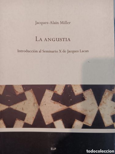 Portada del libro de La angustia