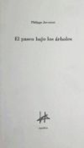 Portada del libro de PASEO BAJO LOS ARBOLES