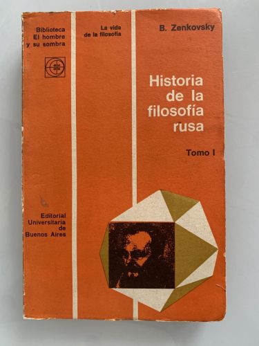 Portada del libro de HISTORIA DE LA FILOSOFÍA RUSA. Tomo I