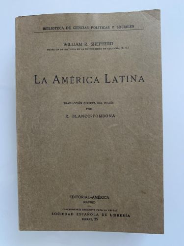 Portada del libro de LA AMÉRICA LATINA