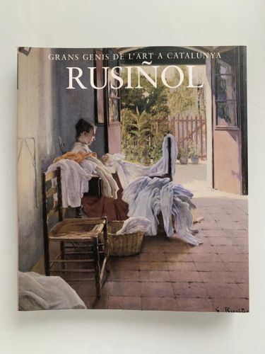 Portada del libro de GRANS GENIS DE L'ART A CATALUNYA: RUSIÑOL