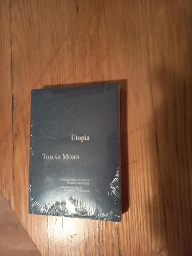 Portada del libro de UTOPÍA. Colección utopías