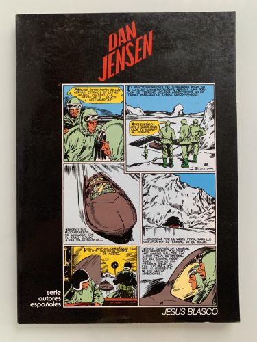 Portada del libro de DAN JENSEN (firma del autor)