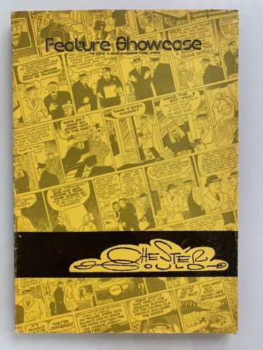Portada del libro de FEATURE SHOWCASE. The Great Classic Newspaper comic strips: CHESTER GOULD