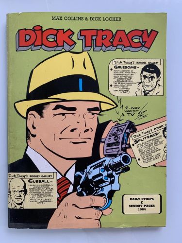 Portada del libro de DICK TRACY. Daily strips e Sunday pages 1984 (italiano)