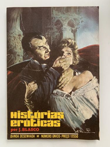 Portada del libro de HISTORIAS ERÓTICAS (en portugués)
