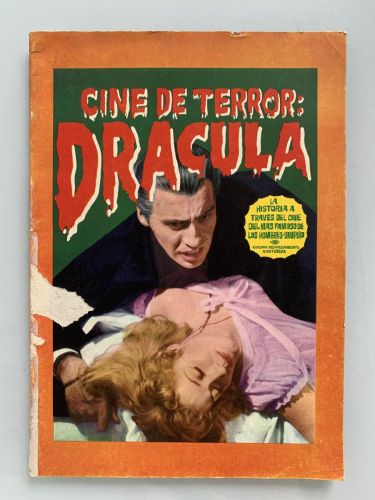 Portada del libro de CINE DE TERROR: DRÁCULA