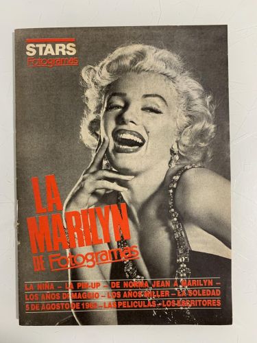 Portada del libro de LA MARILYN DE FOTOGRAMAS *LA NIÑA *LA PIN-UP *DE NORMA JEAN A MARILYN *LOS AÑOS DI MAGGIO *LOS AÑOS...