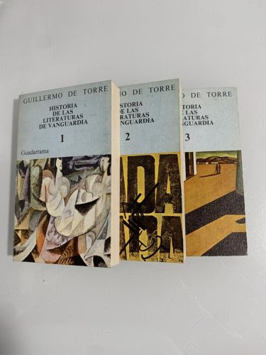 Portada del libro de HISTORIA DE LAS LITERATURAS DE VANGUARDIA (3 tomos)