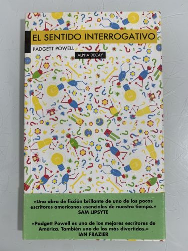 Portada del libro de EL SENTIDO INTERROGATIVO