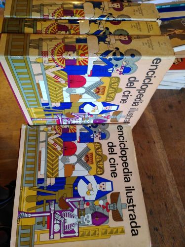 ENCICLOPEDIA ILUSTRADA DEL CINE (completa, 4 tomos)