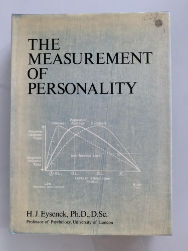 THE MEASUREMENT OF PERSONALITY