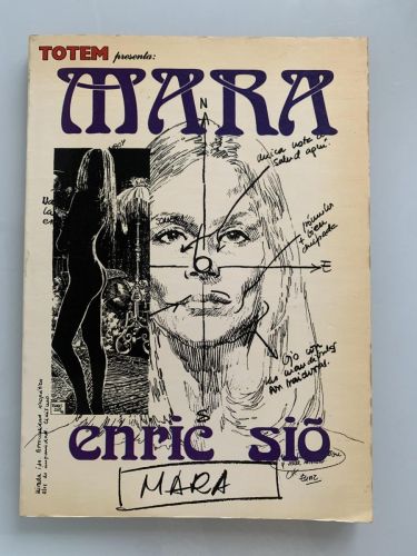 Portada del libro de MARA (dedicado por el autor)