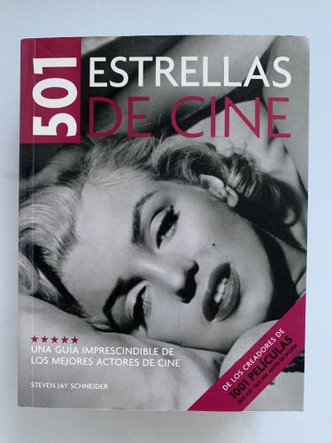 Portada del libro de 501 ESTRELLAS DE CINE. Una guía imprescindible de los mejores actores de cina