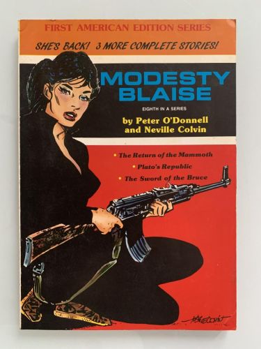 MODESTY BLAISE: The Return of the Mammoth, Plato's Republic y  The Sword of the Bruce 
