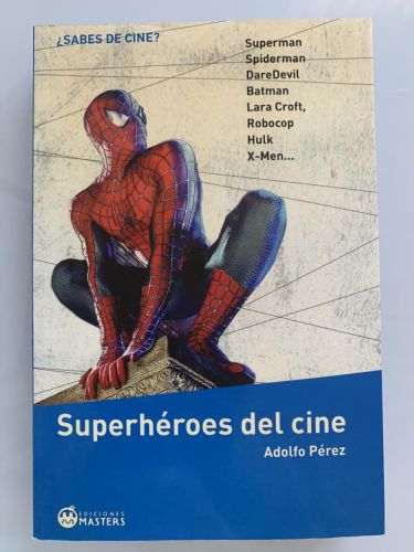 Portada del libro de SUPERHÉROES DEL CINE