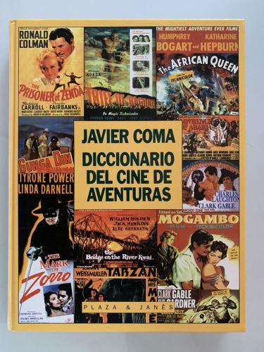 Portada del libro de DICCIONARIO DEL CINE DE AVENTURAS