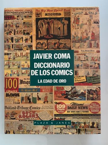 Portada del libro de DICCIONARIO DE LOS COMICS. La Edad de Oro