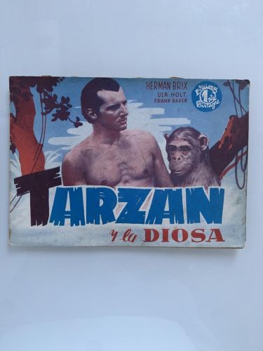 TARZÁN Y LA DIOSA (Herman Brix, Ula Holt y Frank Baker)