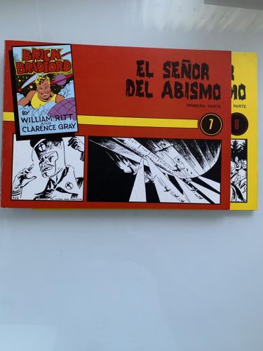 Portada del libro de BRICK BRADFORD: EL SEÑOR DEL ABISMO (2 tomos)