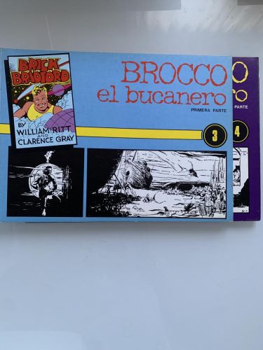 Portada del libro de BRACK BRADFORD: BROCCO EL BUCANERO (2 TOMOS)