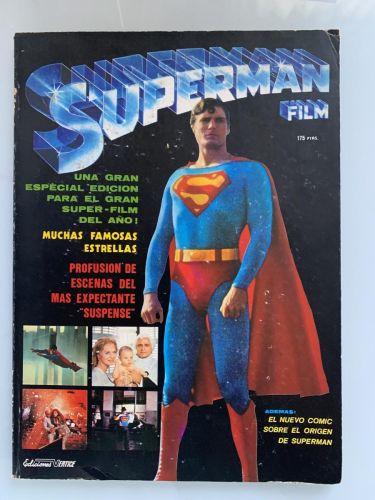 SUPERMAN FILM. Una gran especial edición para el gran super-film del año!. Muchas famosas estrellas. Profusión de escenas del más expectante 