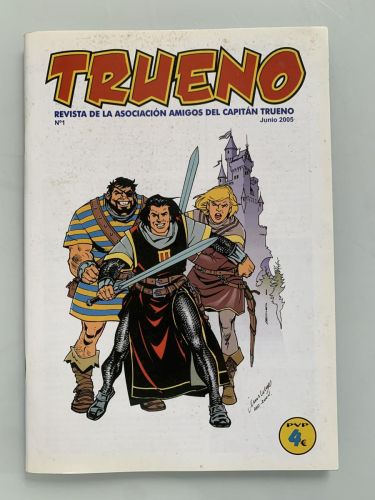 TRUENO no. 1. Revista de la Asociación Amigos del Capitán Trueno (Junio 2005)