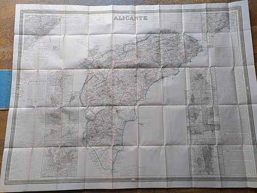 Portada del libro de ALICANTE. ATLAS DE ESPAÑA Y SUS POSESIONES DE ULTRAMAR. 