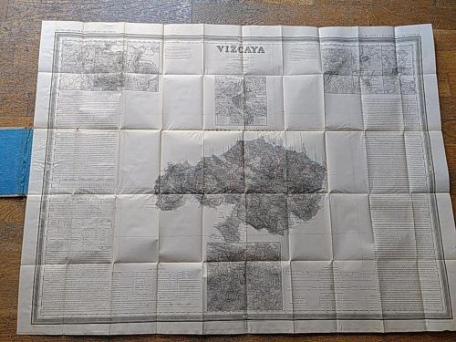Portada del libro de VIZCAYA. ATLAS DE ESPAÑA Y SUS POSESIONES DE ULTRAMAR. 