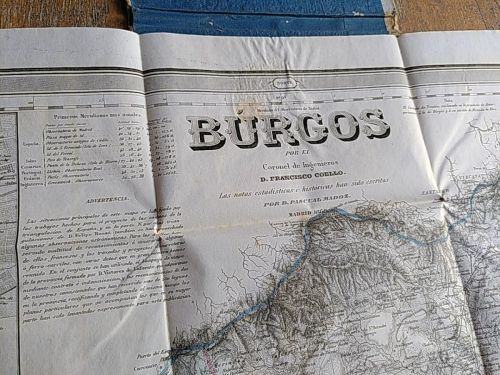 Portada del libro de BURGOS. ATLAS DE ESPAÑA Y SUS POSESIONES DE ULTRAMAR. 