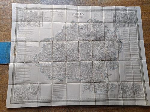 Portada del libro de SORIA. ATLAS DE ESPAÑA Y SUS POSESIONES DE ULTRAMAR. 