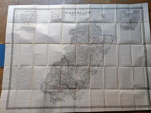 Portada del libro de CASTELLÓN DE LA PLANA. ATLAS DE ESPAÑA Y SUS POSESIONES DE ULTRAMAR. 