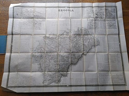 Portada del libro de SEGOVIA. ATLAS DE ESPAÑA Y SUS POSESIONES DE ULTRAMAR. 