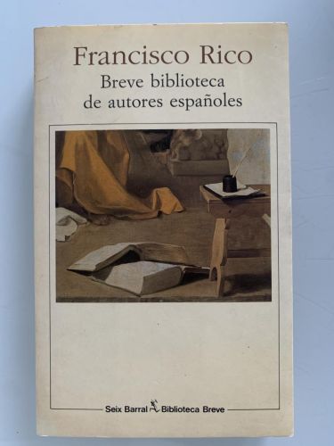 Portada del libro de BREVE BIBLIOTECA DE AUTORES ESPAÑOLES