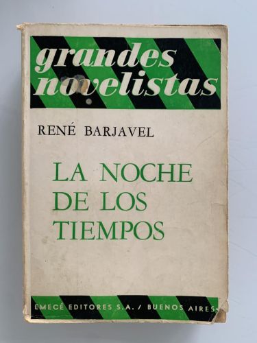 Portada del libro de LA NOCHE DE LOS TIEMPOS
