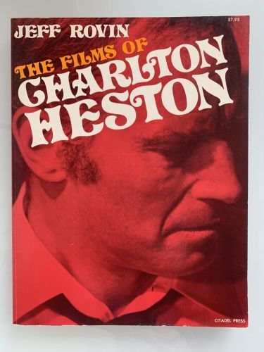 Portada del libro de THE FILMS OF CHARLTON HESTON