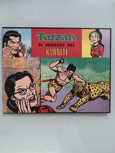 Portada del libro de TARZÁN. IL SEGRETO DEI KYANITI