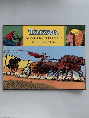 Portada del libro de TARZÁN. MARCANTONIO E CLEOPATRA