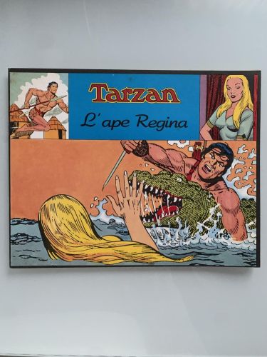 Portada del libro de TARZÁN. L'APE REGINA