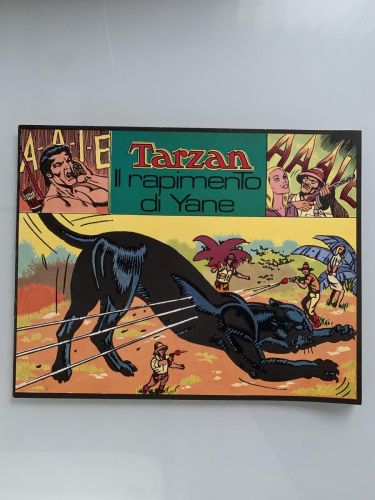 Portada del libro de TARZÁN. IL RAPIMENTO DI YANE