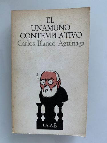 Portada del libro de EL UNAMUNO CONTEMPLATIVO