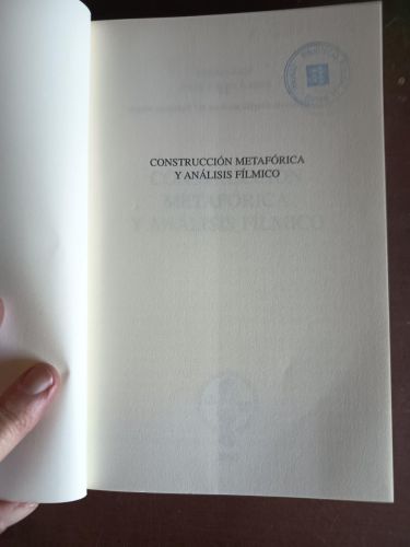 Construcción metafórica y análisis fílmico
