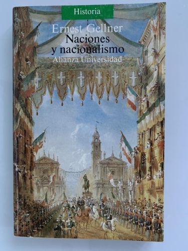 Portada del libro de NACIONES Y NACIONALISMO