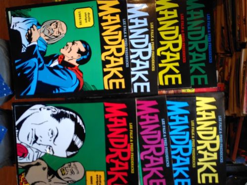Portada del libro de MANDRAKE. Daily strips (8 ejemplares) 1980 - 1981 - 1982/83 - 1983/84 - 1984/85 - 1985/86 - 1986/87...
