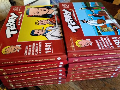 Portada del libro de TERRY Y LOS PIRATAS (16 TOMOS - COMPLETO)