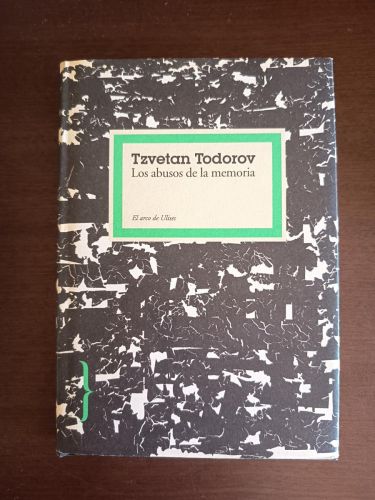 Portada del libro de Los abusos de la memoria