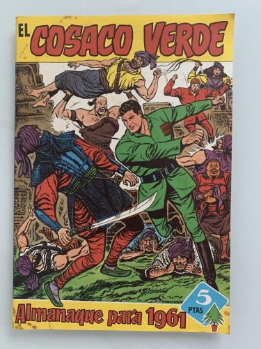 Portada del libro de EL COSACO VERDE: !EL TIGRE DE RANDANG¡ (original)
