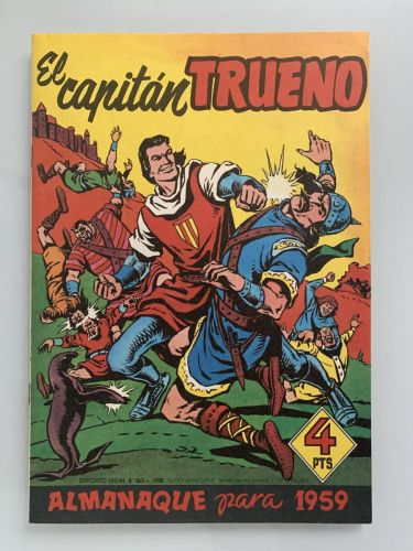 Portada del libro de EL CAPITÁN TRUENO: !EL MISTERIO DE THULE¡ (original)