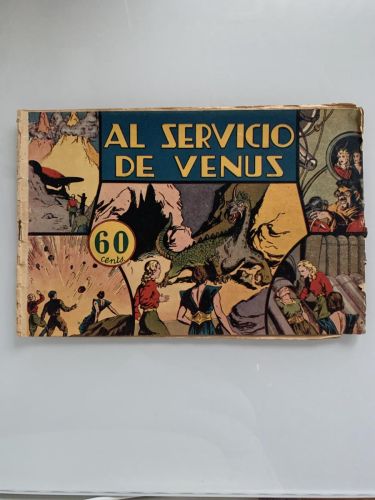 Portada del libro de AL SERVICIO DE VENUS (original)